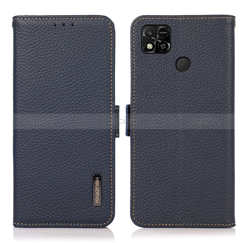 Custodia Portafoglio In Pelle Cover con Supporto B03H per Xiaomi Redmi 9 Activ