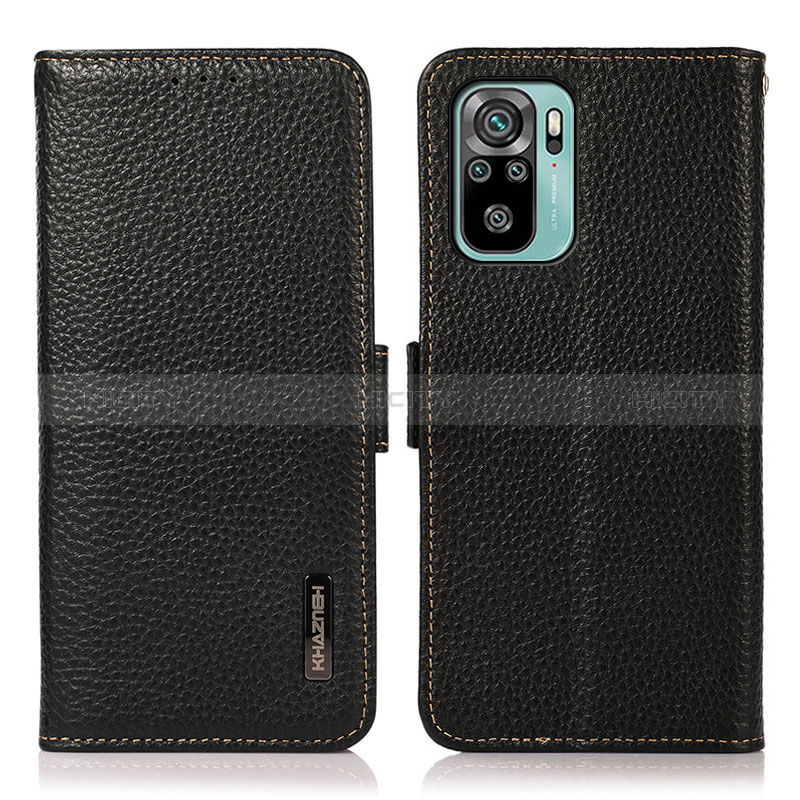 Custodia Portafoglio In Pelle Cover con Supporto B03H per Xiaomi Redmi Note 10 4G