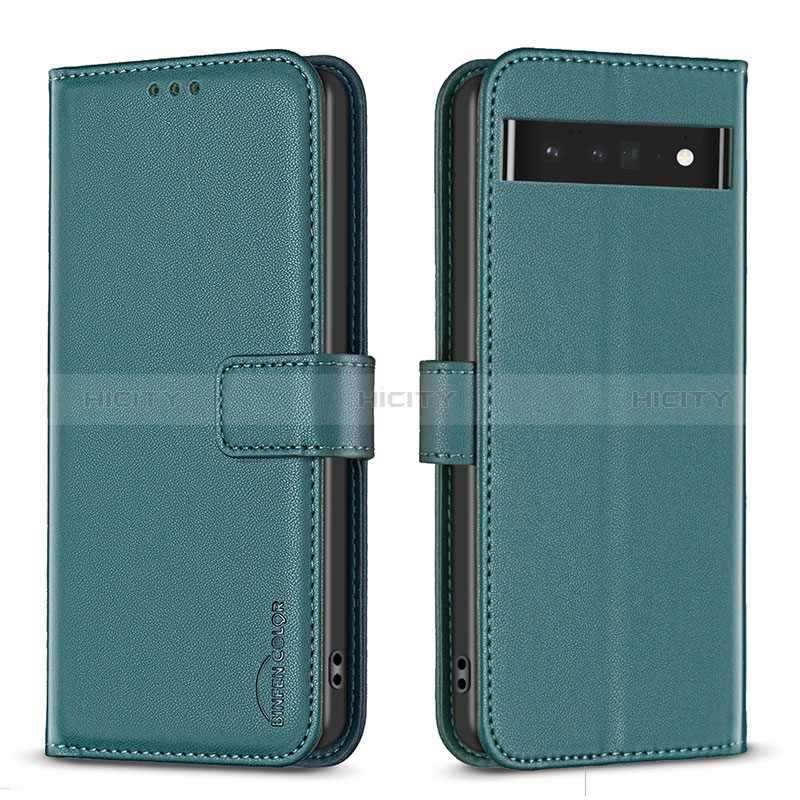 Custodia Portafoglio In Pelle Cover con Supporto B04F per Google Pixel 7 Pro 5G