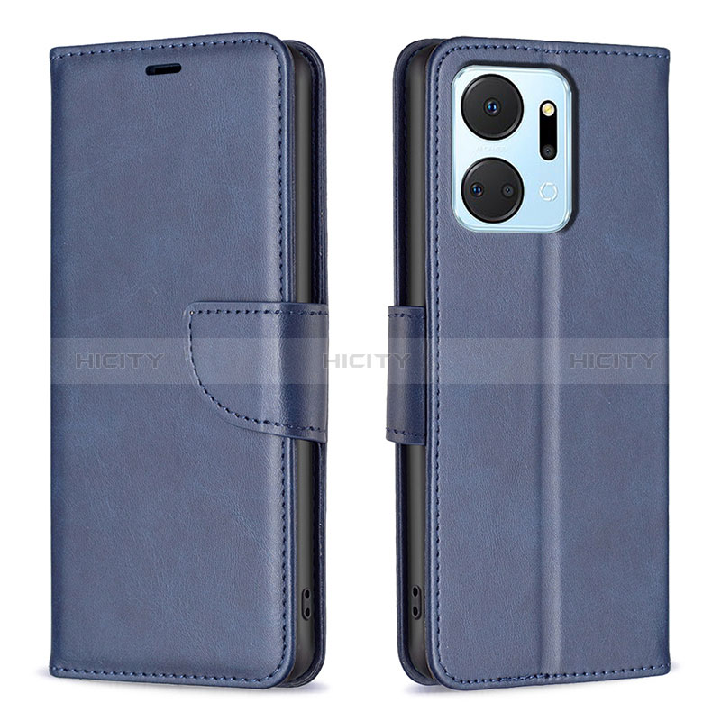 Custodia Portafoglio In Pelle Cover con Supporto B04F per Huawei Honor X7a