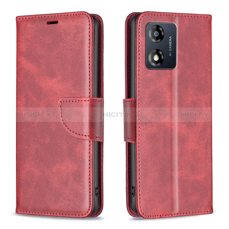 Custodia Portafoglio In Pelle Cover con Supporto B04F per Motorola Moto E13