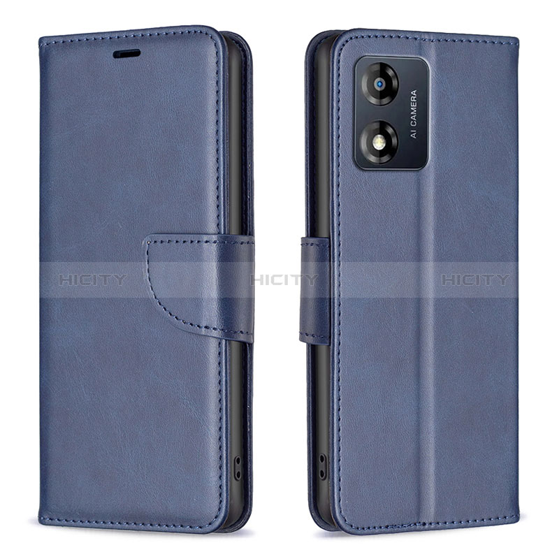 Custodia Portafoglio In Pelle Cover con Supporto B04F per Motorola Moto E13