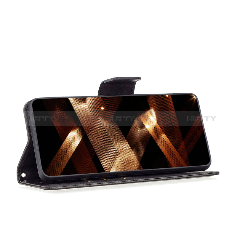 Custodia Portafoglio In Pelle Cover con Supporto B04F per Motorola Moto E13