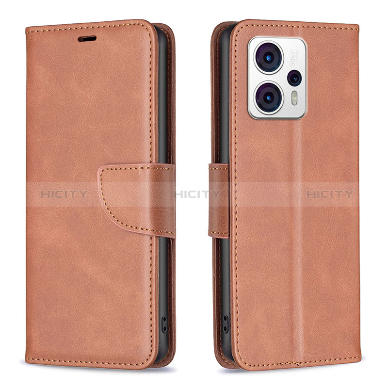 Custodia Portafoglio In Pelle Cover con Supporto B04F per Motorola Moto G13