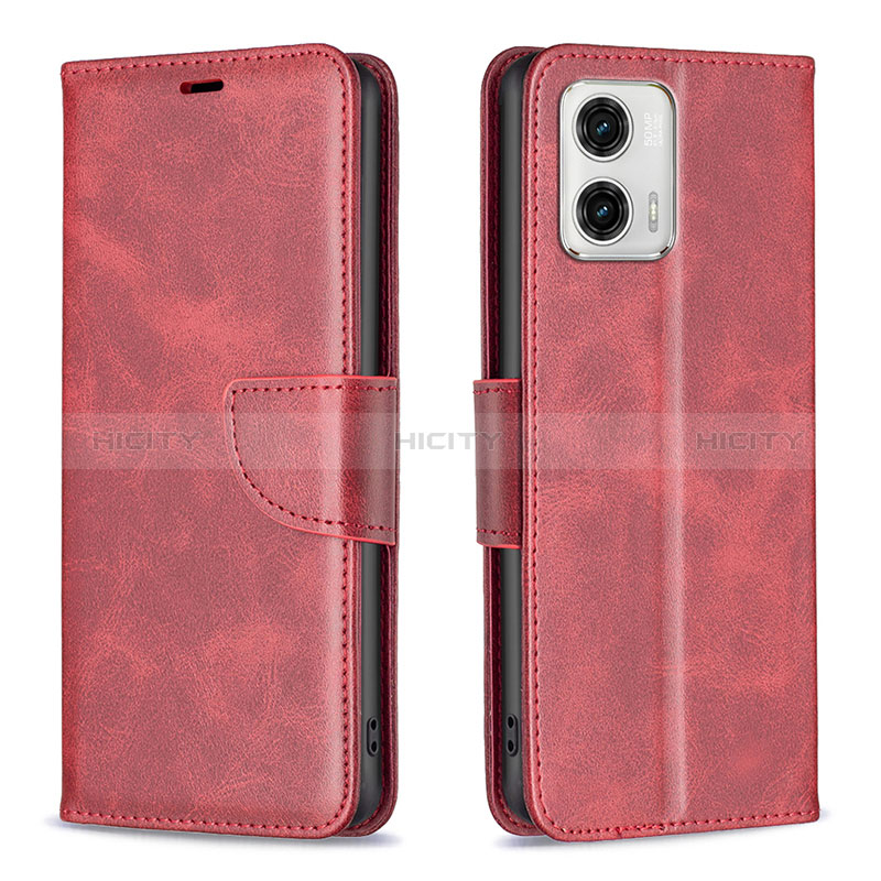 Custodia Portafoglio In Pelle Cover con Supporto B04F per Motorola Moto G73 5G