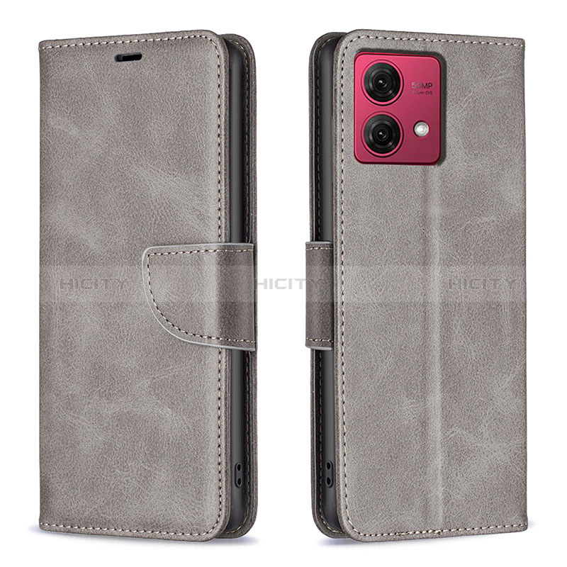 Custodia Portafoglio In Pelle Cover con Supporto B04F per Motorola Moto G84 5G