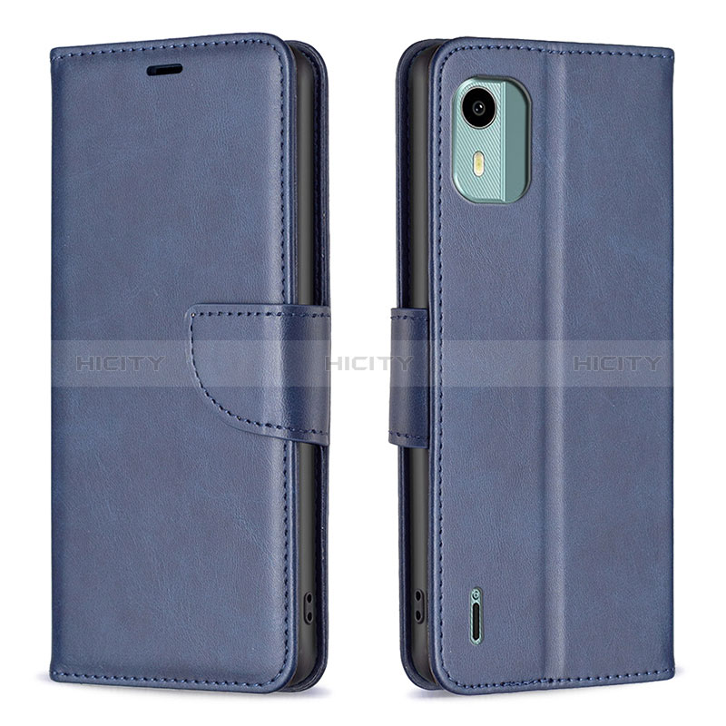 Custodia Portafoglio In Pelle Cover con Supporto B04F per Nokia C12 Plus