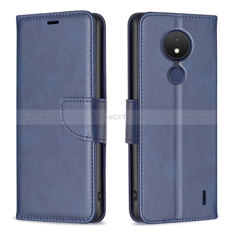 Custodia Portafoglio In Pelle Cover con Supporto B04F per Nokia C21