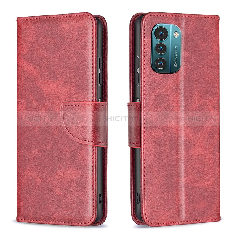 Custodia Portafoglio In Pelle Cover con Supporto B04F per Nokia G11