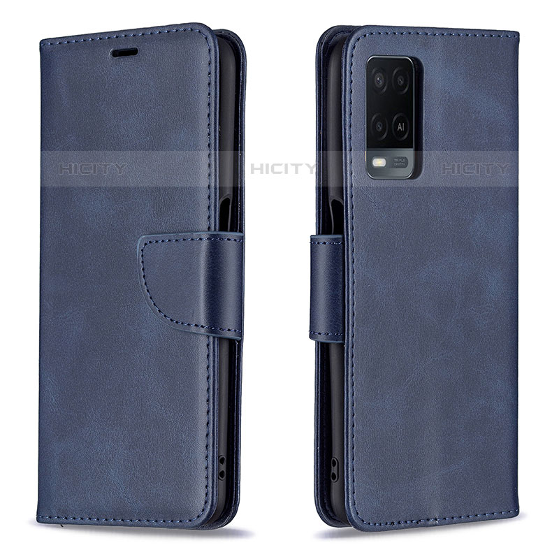 Custodia Portafoglio In Pelle Cover con Supporto B04F per Oppo A54 4G