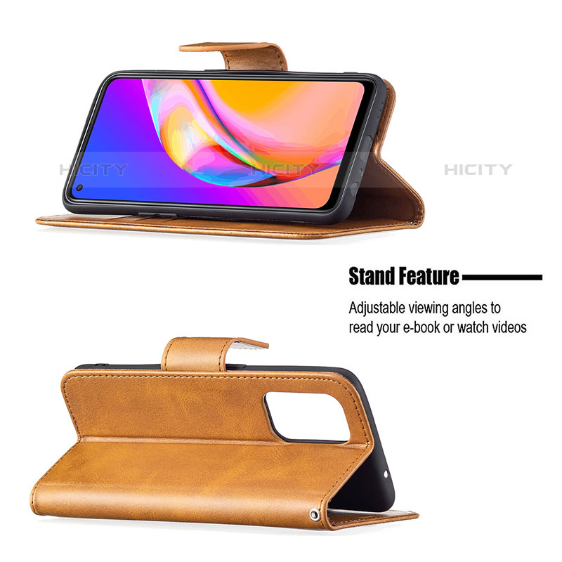 Custodia Portafoglio In Pelle Cover con Supporto B04F per Oppo F19 Pro+ Plus 5G