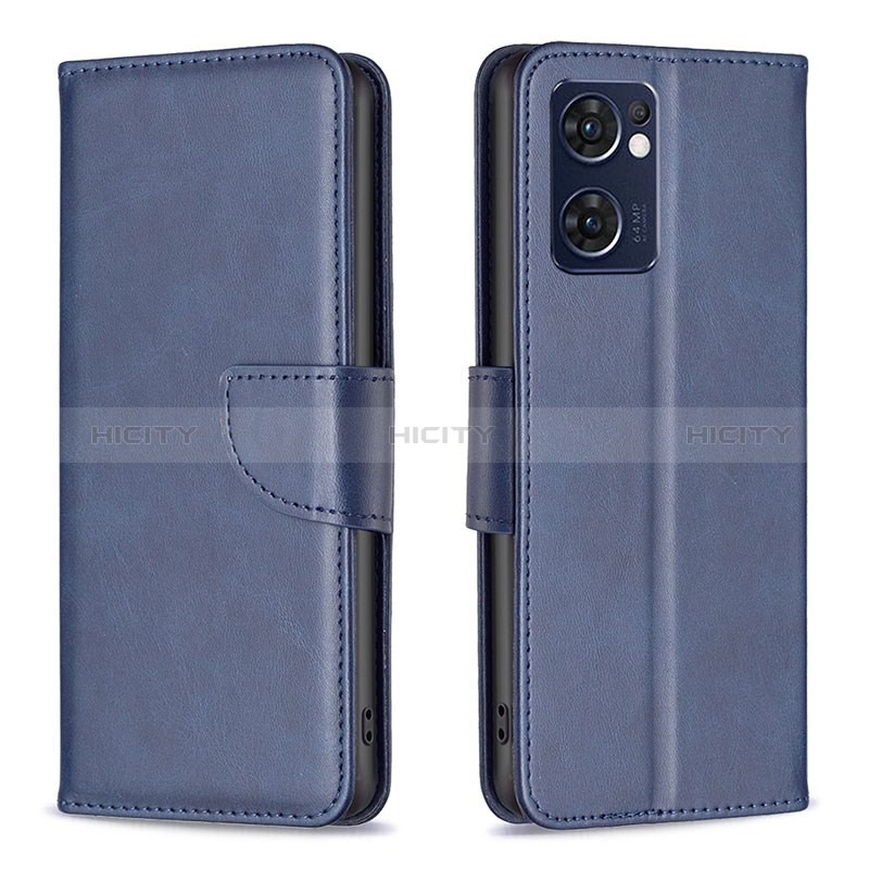 Custodia Portafoglio In Pelle Cover con Supporto B04F per Oppo Find X5 Lite 5G