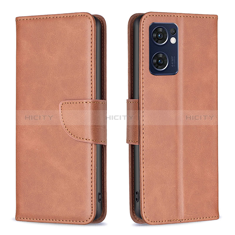 Custodia Portafoglio In Pelle Cover con Supporto B04F per Oppo Find X5 Lite 5G