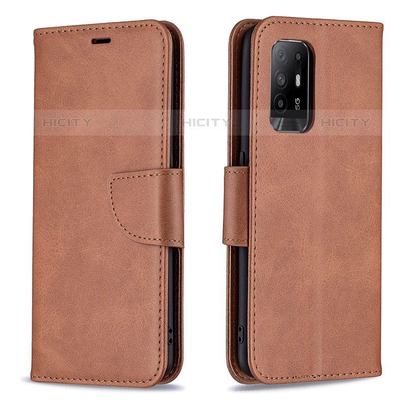 Custodia Portafoglio In Pelle Cover con Supporto B04F per Oppo Reno5 Z 5G