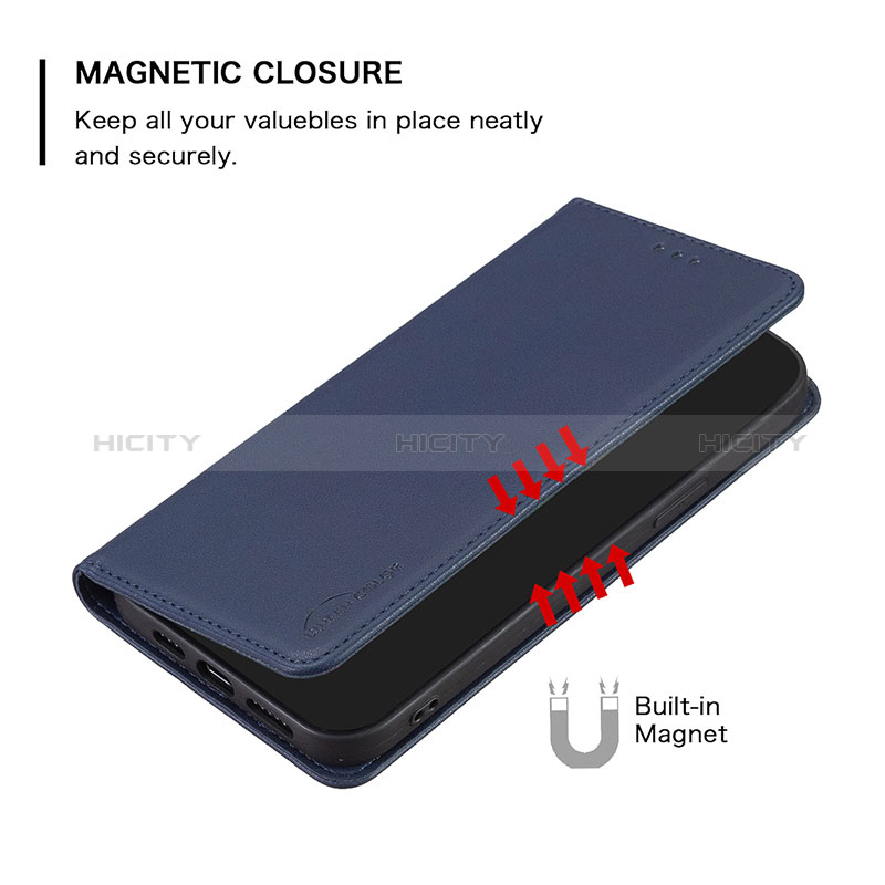 Custodia Portafoglio In Pelle Cover con Supporto B04F per Realme C51