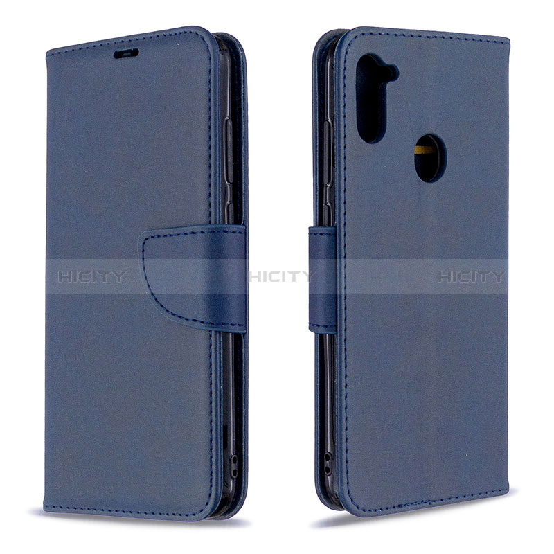 Custodia Portafoglio In Pelle Cover con Supporto B04F per Samsung Galaxy A11