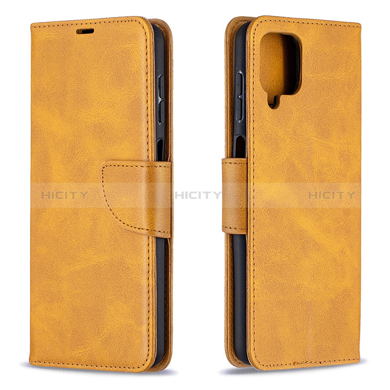 Custodia Portafoglio In Pelle Cover con Supporto B04F per Samsung Galaxy A12 Nacho