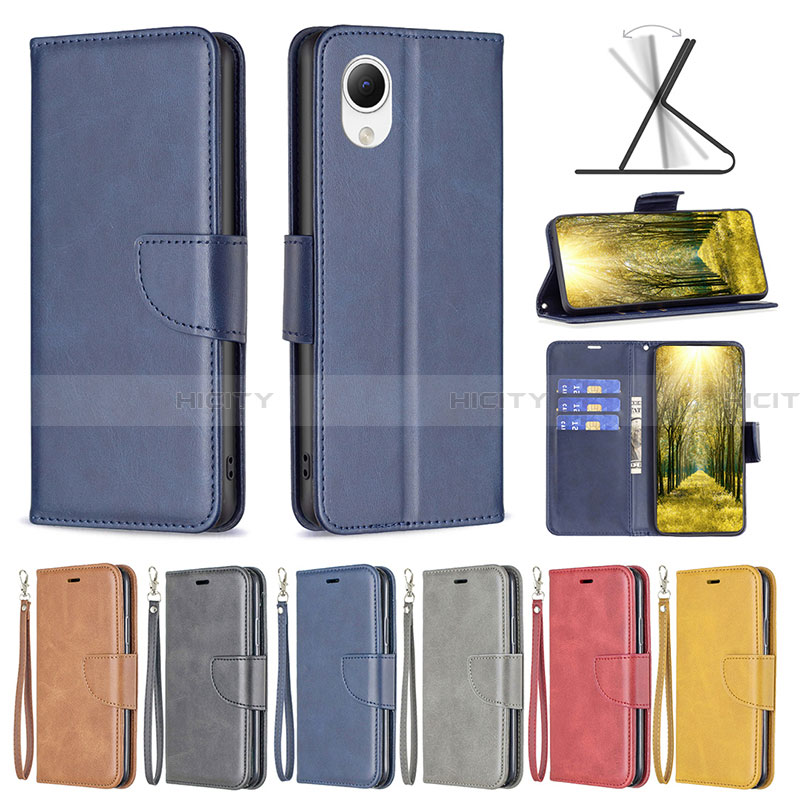 Custodia Portafoglio In Pelle Cover con Supporto B04F per Samsung Galaxy A23 5G SC-56C
