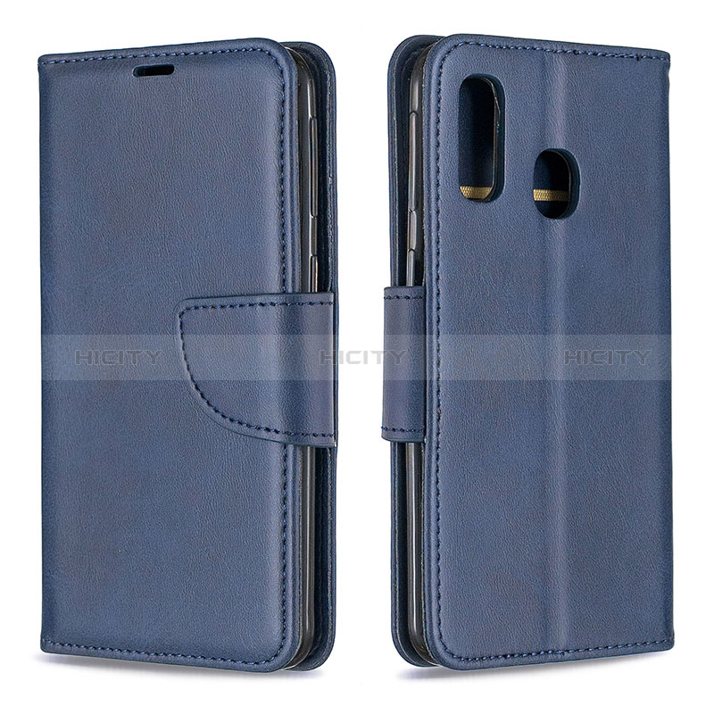 Custodia Portafoglio In Pelle Cover con Supporto B04F per Samsung Galaxy A40