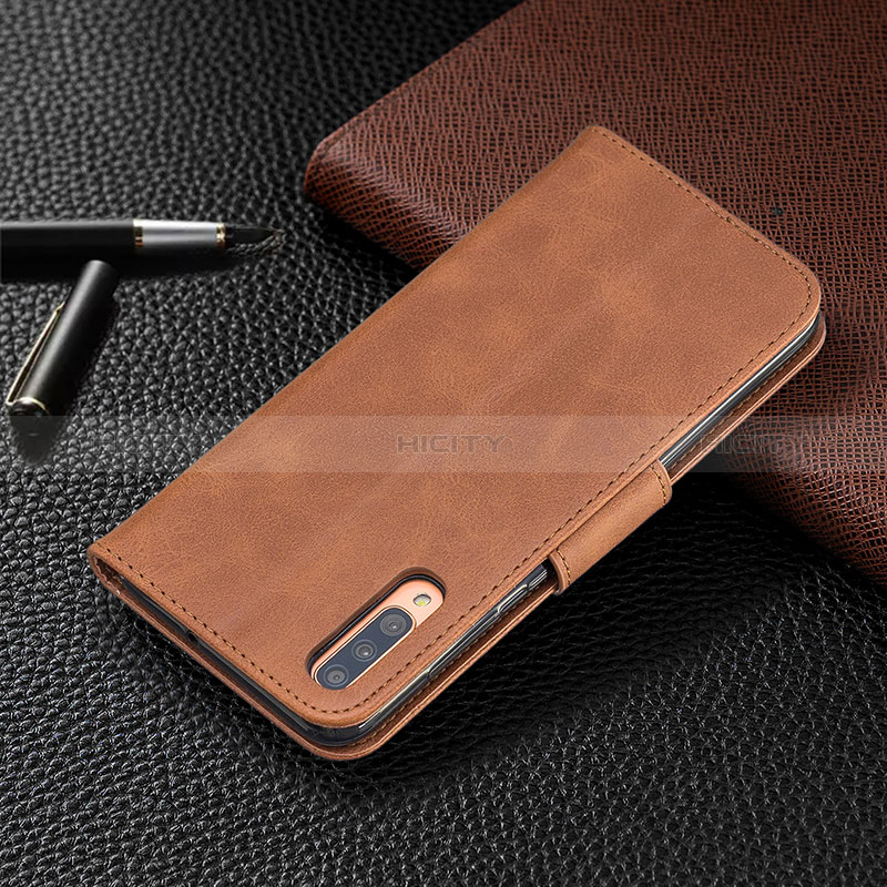 Custodia Portafoglio In Pelle Cover con Supporto B04F per Samsung Galaxy A70S