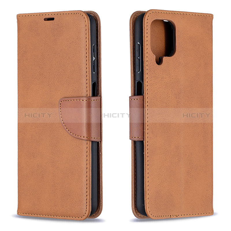 Custodia Portafoglio In Pelle Cover con Supporto B04F per Samsung Galaxy M12