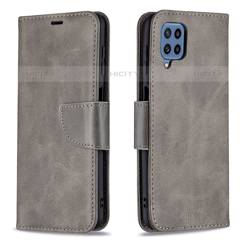 Custodia Portafoglio In Pelle Cover con Supporto B04F per Samsung Galaxy M32 4G