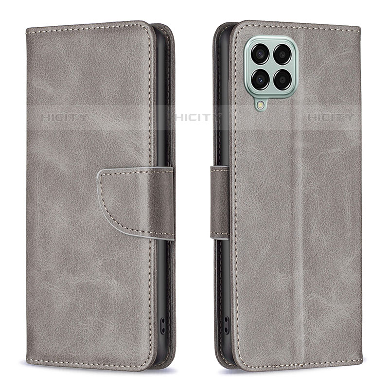 Custodia Portafoglio In Pelle Cover con Supporto B04F per Samsung Galaxy M33 5G