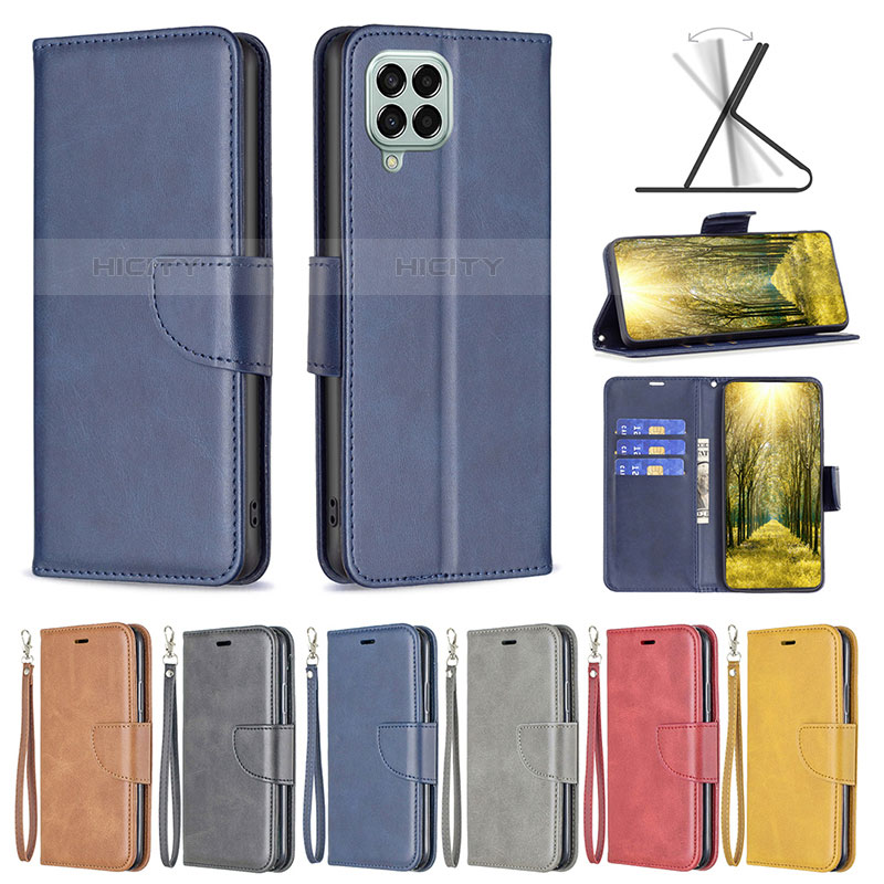 Custodia Portafoglio In Pelle Cover con Supporto B04F per Samsung Galaxy M33 5G