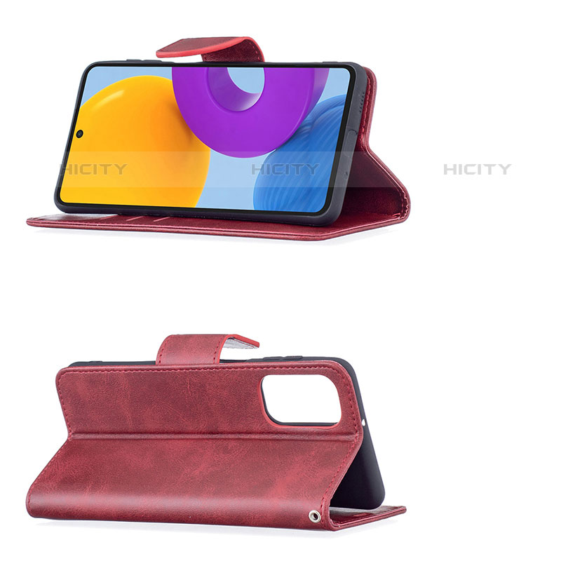 Custodia Portafoglio In Pelle Cover con Supporto B04F per Samsung Galaxy M52 5G