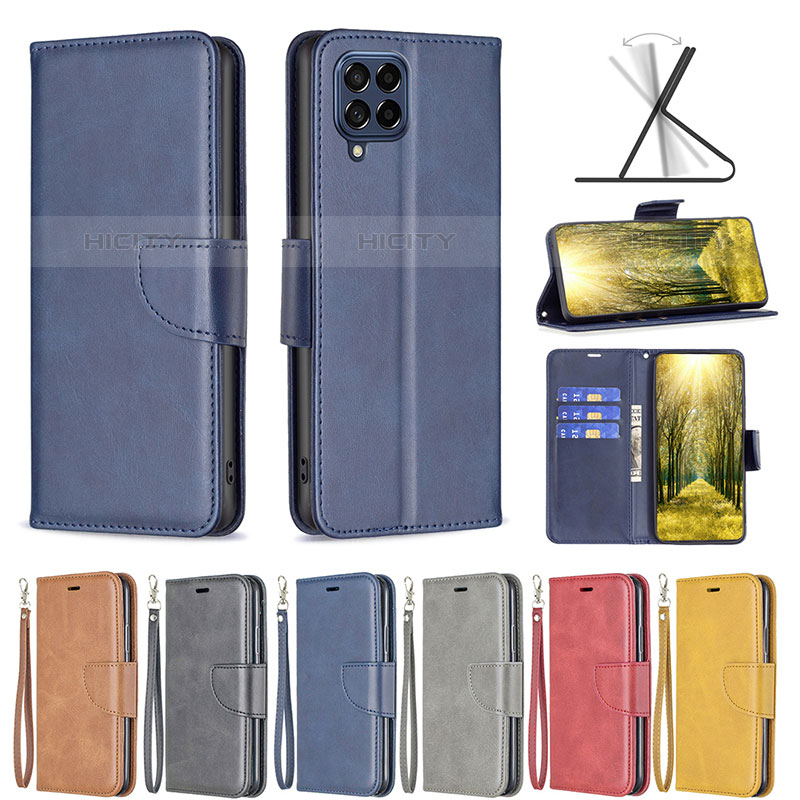 Custodia Portafoglio In Pelle Cover con Supporto B04F per Samsung Galaxy M53 5G