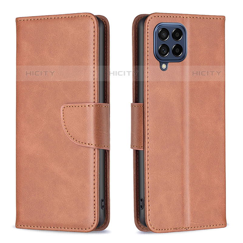 Custodia Portafoglio In Pelle Cover con Supporto B04F per Samsung Galaxy M53 5G