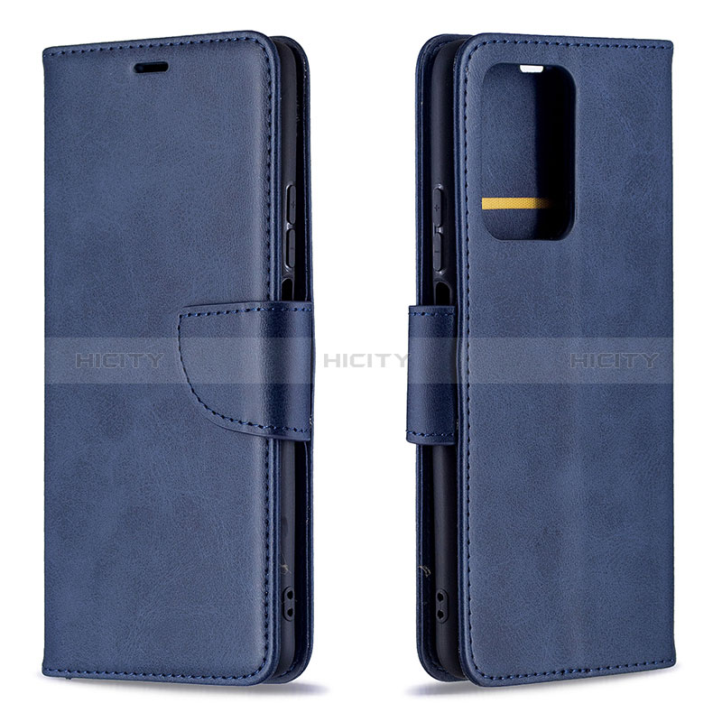 Custodia Portafoglio In Pelle Cover con Supporto B04F per Xiaomi Mi 11T Pro 5G Blu