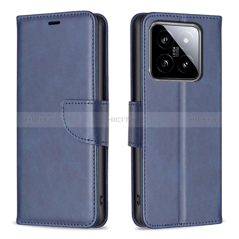 Custodia Portafoglio In Pelle Cover con Supporto B04F per Xiaomi Mi 14 Pro 5G