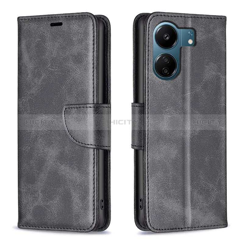 Custodia Portafoglio In Pelle Cover con Supporto B04F per Xiaomi Poco C65