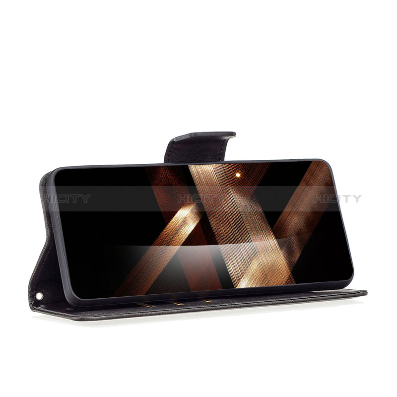 Custodia Portafoglio In Pelle Cover con Supporto B04F per Xiaomi Poco C65