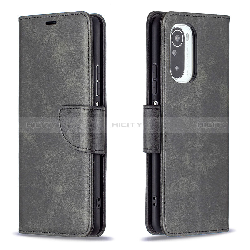 Custodia Portafoglio In Pelle Cover con Supporto B04F per Xiaomi Poco F3 5G