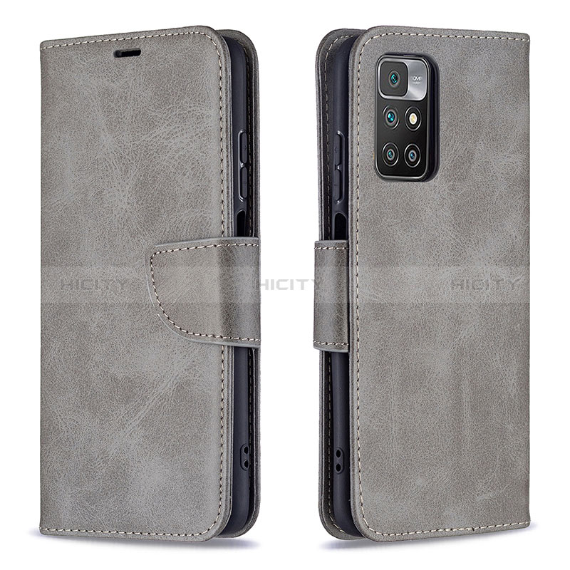 Custodia Portafoglio In Pelle Cover con Supporto B04F per Xiaomi Redmi 10 (2022)