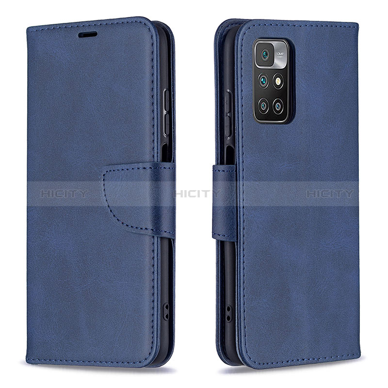 Custodia Portafoglio In Pelle Cover con Supporto B04F per Xiaomi Redmi 10 (2022)