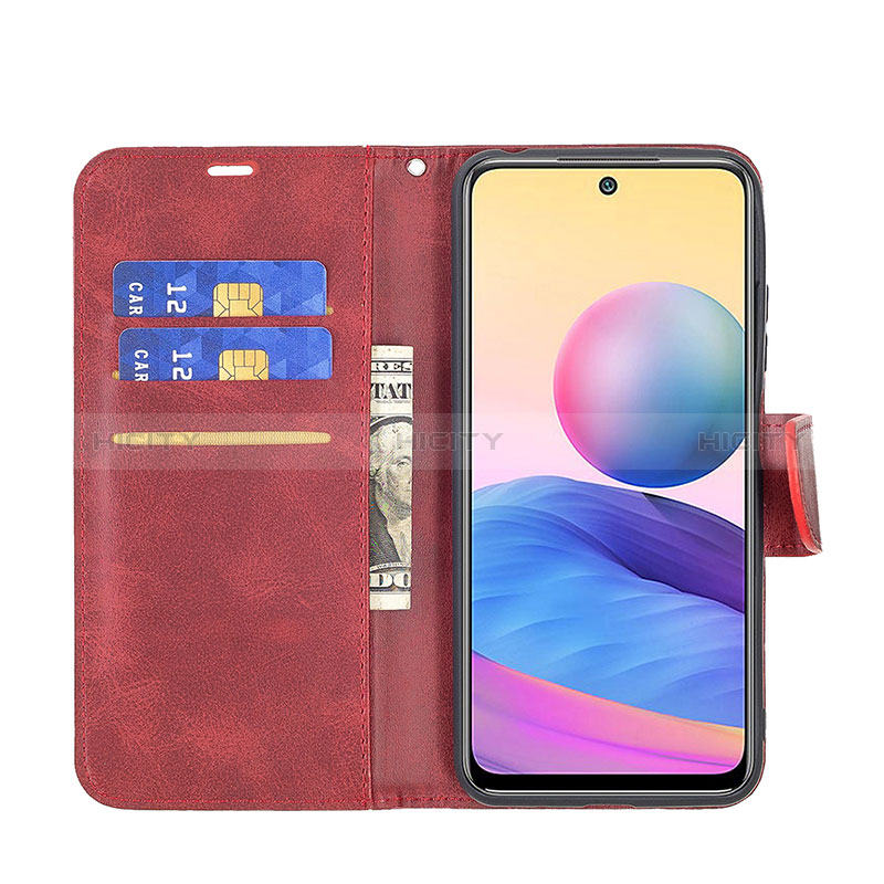 Custodia Portafoglio In Pelle Cover con Supporto B04F per Xiaomi Redmi Note 10 5G