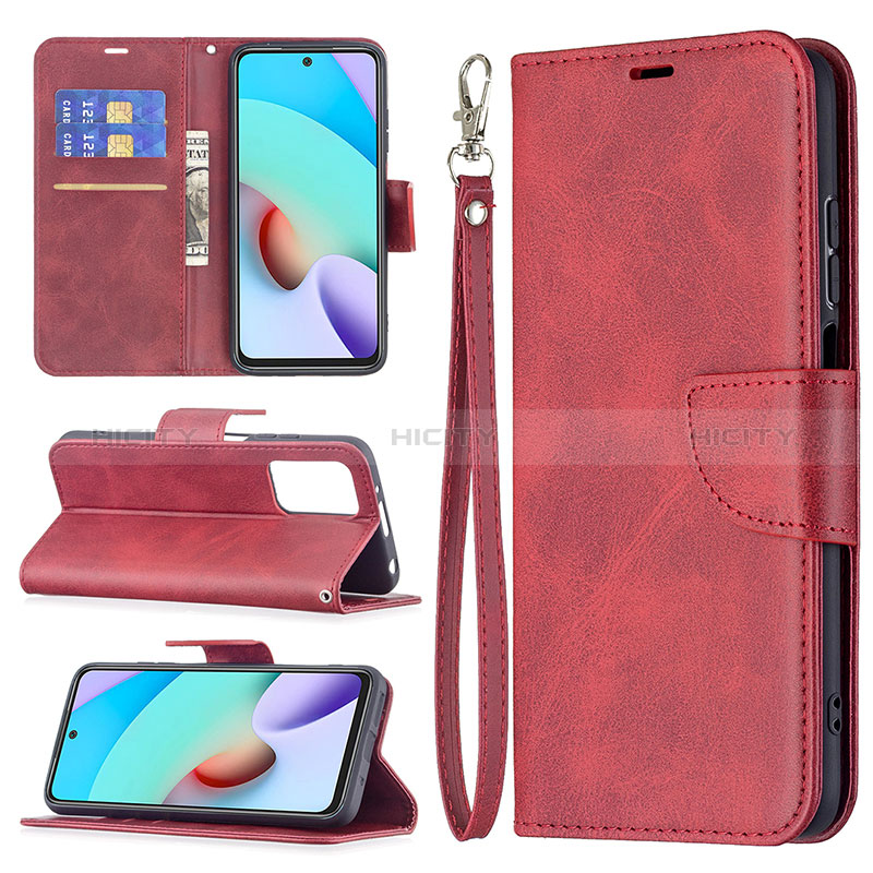 Custodia Portafoglio In Pelle Cover con Supporto B04F per Xiaomi Redmi Note 11 4G (2021)