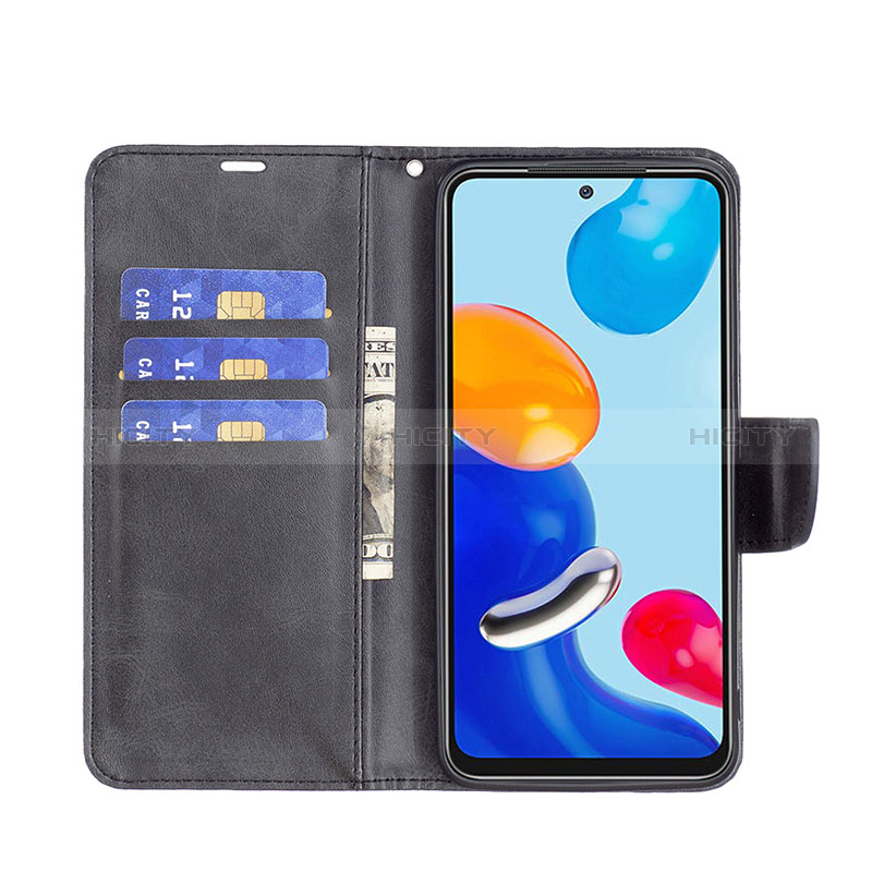 Custodia Portafoglio In Pelle Cover con Supporto B04F per Xiaomi Redmi Note 11 4G (2022)