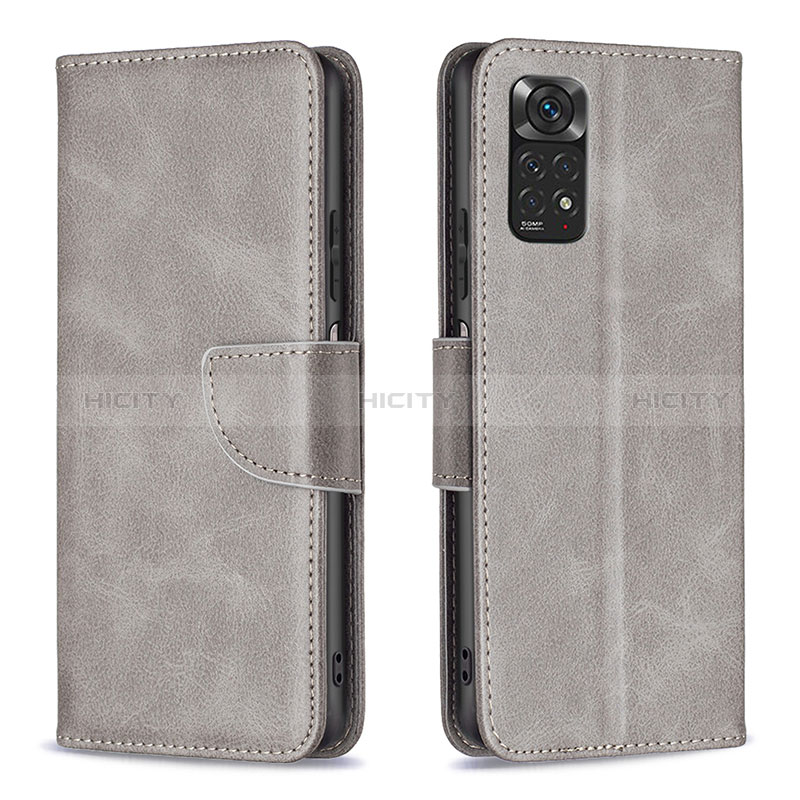 Custodia Portafoglio In Pelle Cover con Supporto B04F per Xiaomi Redmi Note 11 4G (2022)