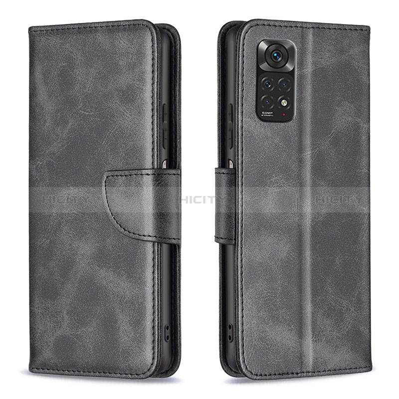 Custodia Portafoglio In Pelle Cover con Supporto B04F per Xiaomi Redmi Note 11 4G (2022)