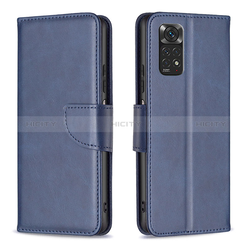 Custodia Portafoglio In Pelle Cover con Supporto B04F per Xiaomi Redmi Note 11 4G (2022)