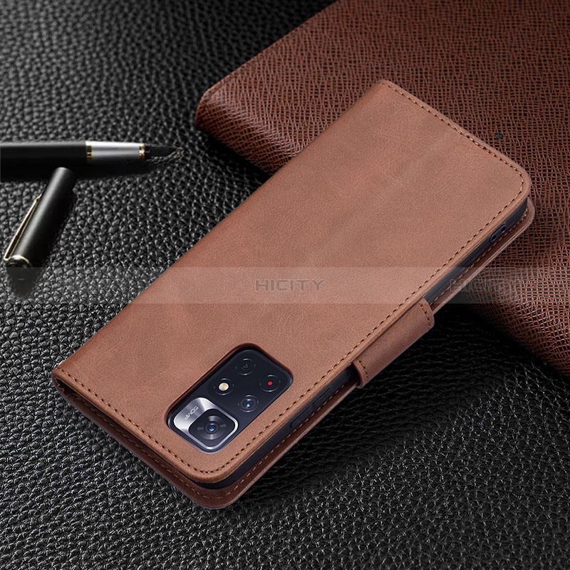 Custodia Portafoglio In Pelle Cover con Supporto B04F per Xiaomi Redmi Note 11S 5G