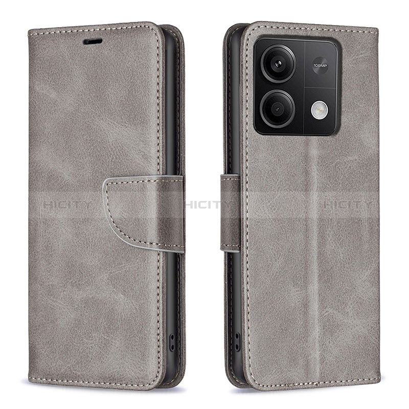 Custodia Portafoglio In Pelle Cover con Supporto B04F per Xiaomi Redmi Note 13 5G