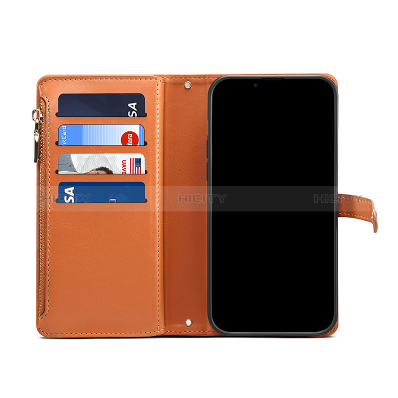 Custodia Portafoglio In Pelle Cover con Supporto B04S per Google Pixel 6 5G