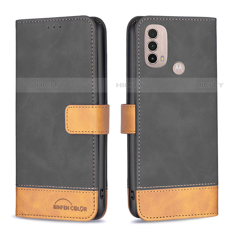 Custodia Portafoglio In Pelle Cover con Supporto B05F per Motorola Moto E40