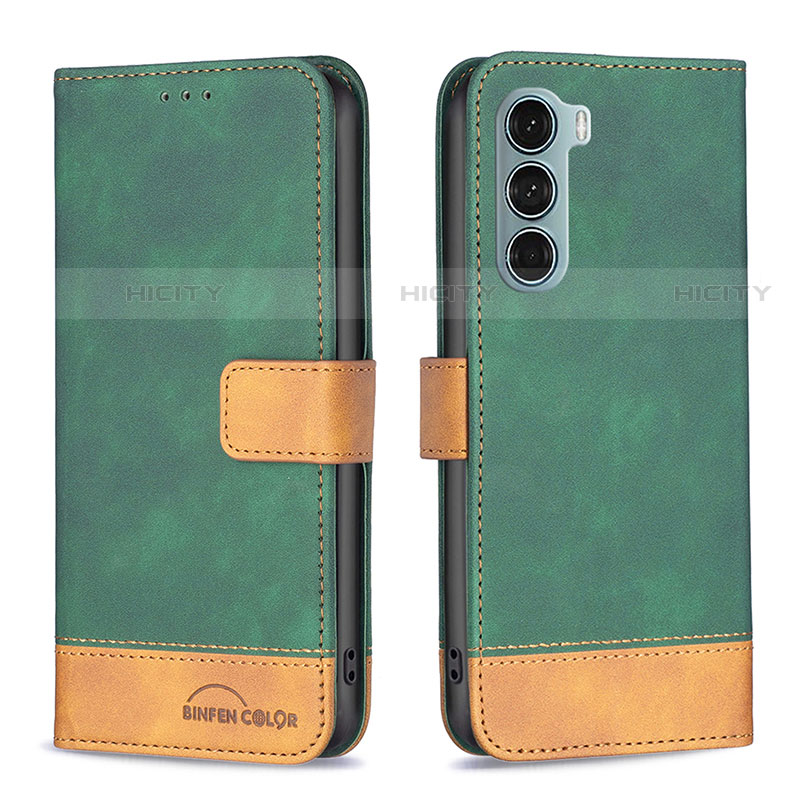 Custodia Portafoglio In Pelle Cover con Supporto B05F per Motorola Moto Edge S30 5G