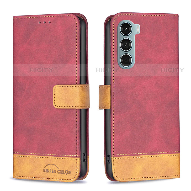 Custodia Portafoglio In Pelle Cover con Supporto B05F per Motorola Moto Edge S30 5G